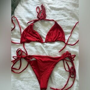 Revolve Skyler Red Bikini